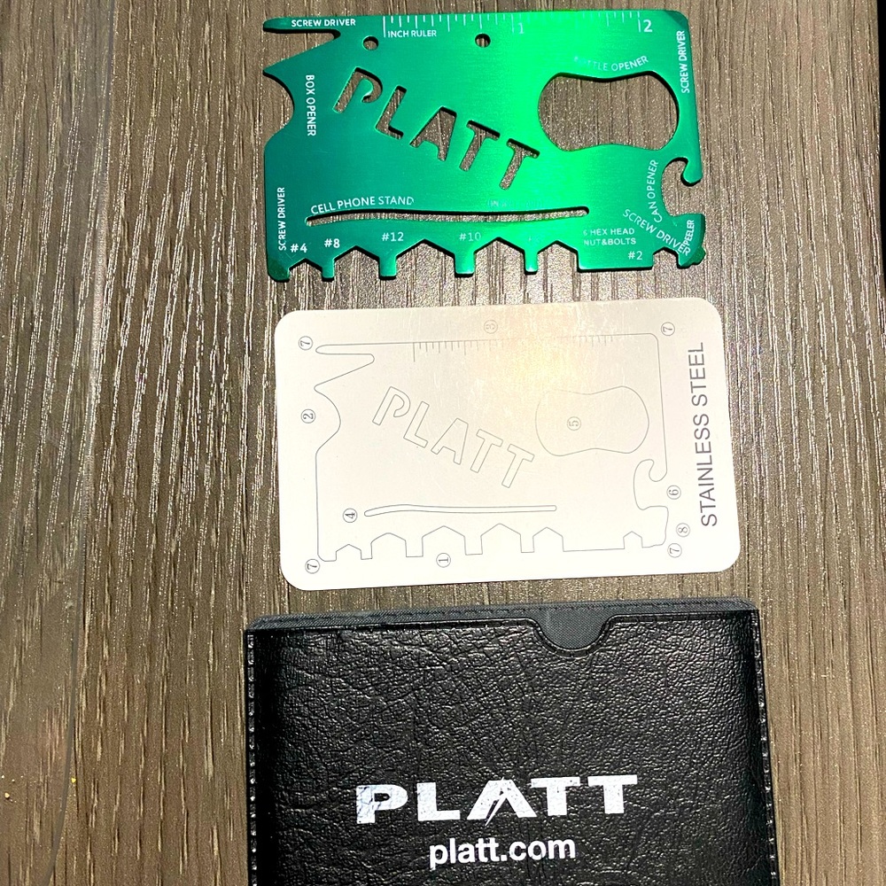 Platt brand wallet-size multi-tool